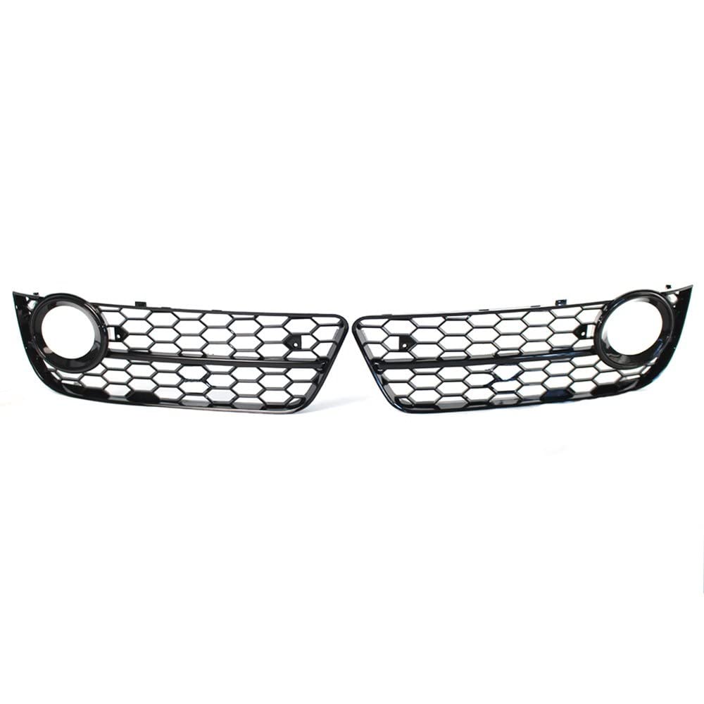 LMHGMUBVR Auto Sitzbezügesets Für A5 Für Coupe Für Sportback 2008-2011 Für A5 Für Mit S-Line 2008-2012 Frontstoßstange Nebelscheinwerfer Grille Shell Cover Ersatz(Type A) von LMHGMUBVR