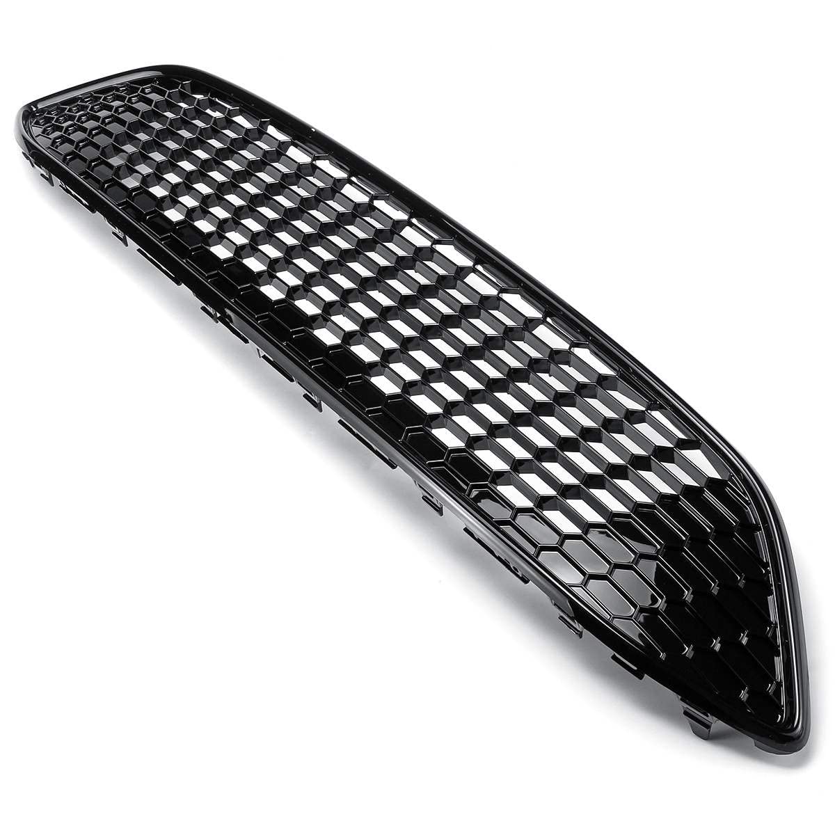 LMHGMUBVR Auto Sitzbezügesets Für F&ord Für F&ocus Mk3 2015-2017 Auto Frontstoßstange Honeycomb Mesh Center Grill Panel Grille Grill von LMHGMUBVR