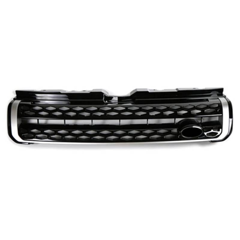 LMHGMUBVR Auto Sitzbezügesets Für L&and Rover Für Range Rover Für Evoque 2010-2018 Auto Oberer Vorderer Stoßstangengrill Grill(Siver Black) von LMHGMUBVR