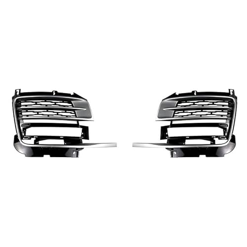 LMHGMUBVR Auto Sitzbezügesets Für L&and Rover Für Range Rover Für Vogue Für SVA 2018-2020 Auto Autoteile Hochwertiger Tuning-Front-ABS-Mittelgrill(A Pair Silver) von LMHGMUBVR