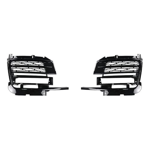 LMHGMUBVR Auto Sitzbezügesets Für L&and Rover Für Range Rover Für Vogue Für SVA 2018-2020 Auto Autoteile Hochwertiger Tuning-Front-ABS-Mittelgrill(Color: A Pair Black) von LMHGMUBVR