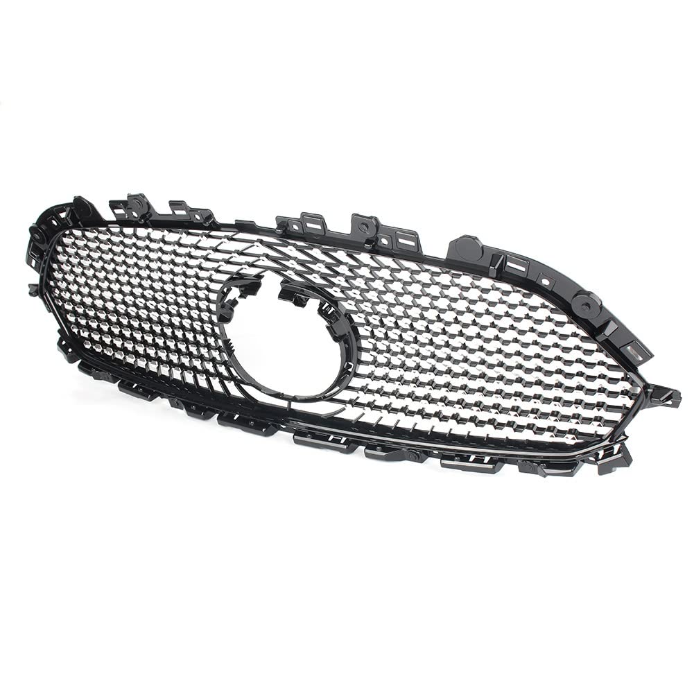 LMHGMUBVR Auto Sitzbezügesets Für M&azda Für CX-5 Für CX5 2017-2019 Auto Frontstoßstange Grill Kühler Mesh Grills Autozubehör von LMHGMUBVR