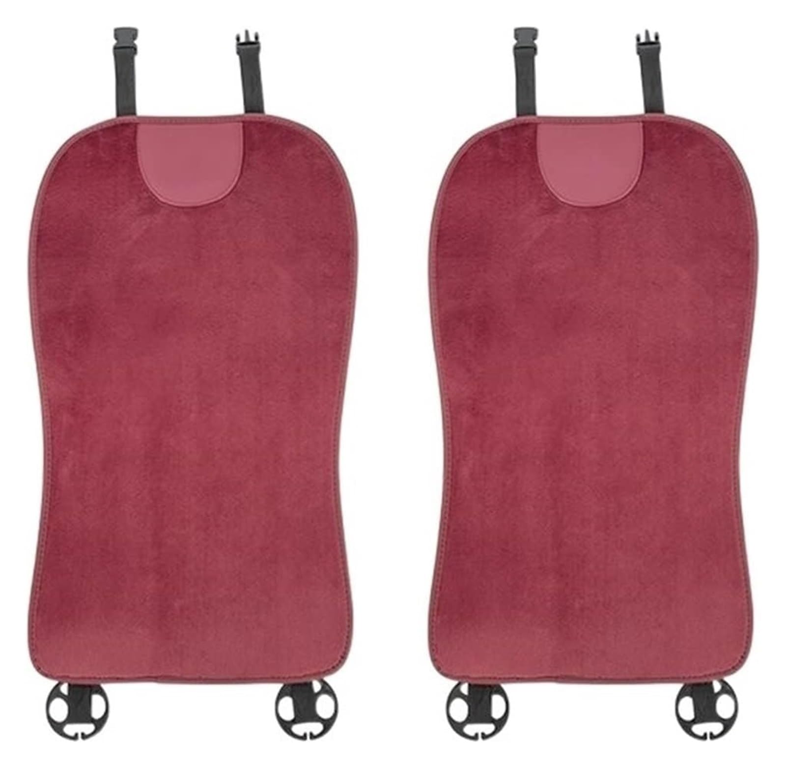 LMHGMUBVR Auto Sitzbezügesets Für Mazda 3 6 CX5 2 CX3 CX9 CX30 MX5 RX8 Für Axela Für Demio Für Atenza MS GJI MX3 Auto Sitzbezüge Kissen Matte(rot,2Pcs Back) von LMHGMUBVR