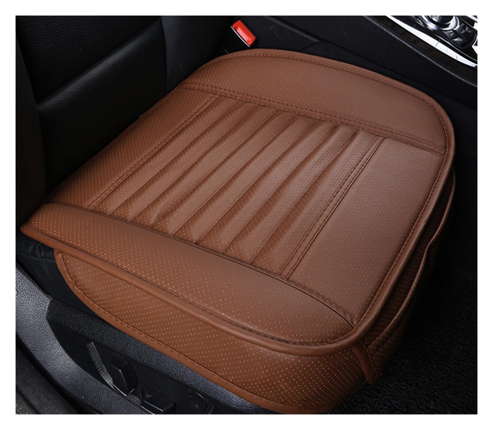 LMHGMUBVR Auto Sitzbezügesets Für Mercedes W124 W245 W212 W169 Ml W163 W246 Ml W164 Cla Gla W639 Universal Autositzbezug Bambuskohle.(Coffee,Front seat Cover) von LMHGMUBVR