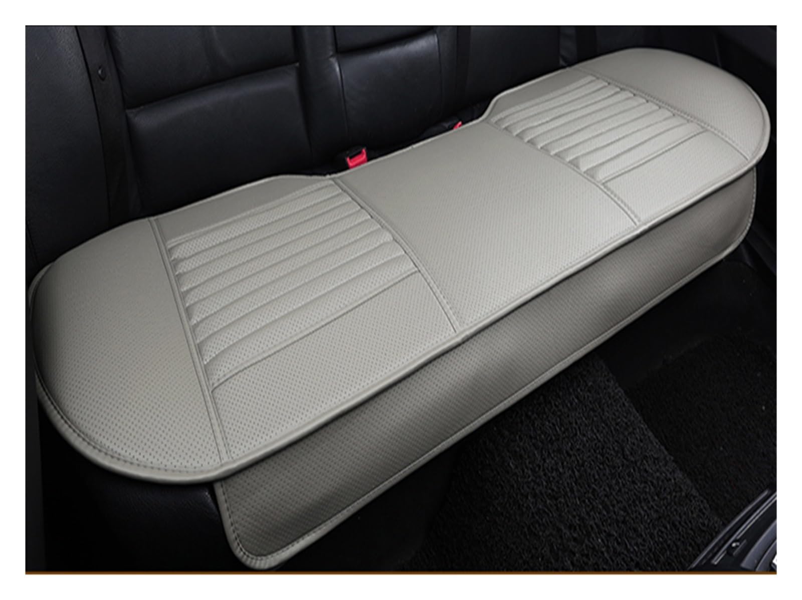 LMHGMUBVR Auto Sitzbezügesets Für Mercedes W124 W245 W212 W169 Ml W163 W246 Ml W164 Cla Gla W639 Universal Autositzbezug Bambuskohle.(Grey,Rear seat Cover) von LMHGMUBVR