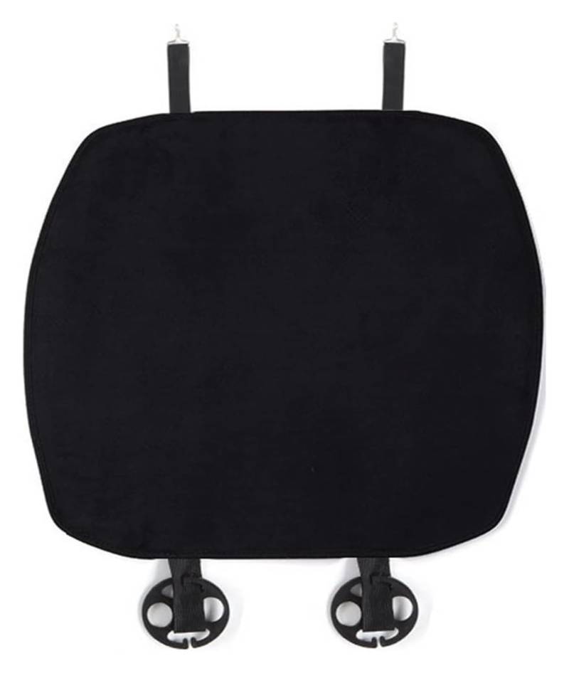 LMHGMUBVR Auto Sitzbezügesets Für Modell 3 Auto Sitzkissen Sitz Pad Matte Sitz Abdeckung Kissen Innen Dekorieren(Schwarz,1pcs Front) von LMHGMUBVR