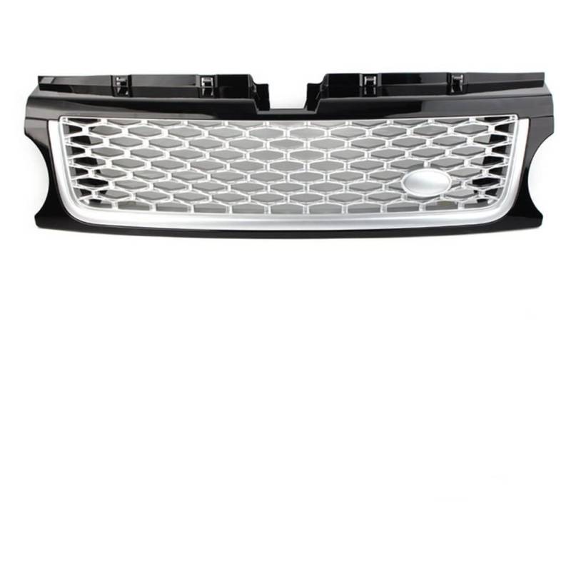 LMHGMUBVR Auto Sitzbezügesets Für R&Ange Rover Für Rennen Für R&Ange Rover Sport 2010-2013 Frontstoßstangengitter Gitterabdeckung Frontgrill(Grey) von LMHGMUBVR