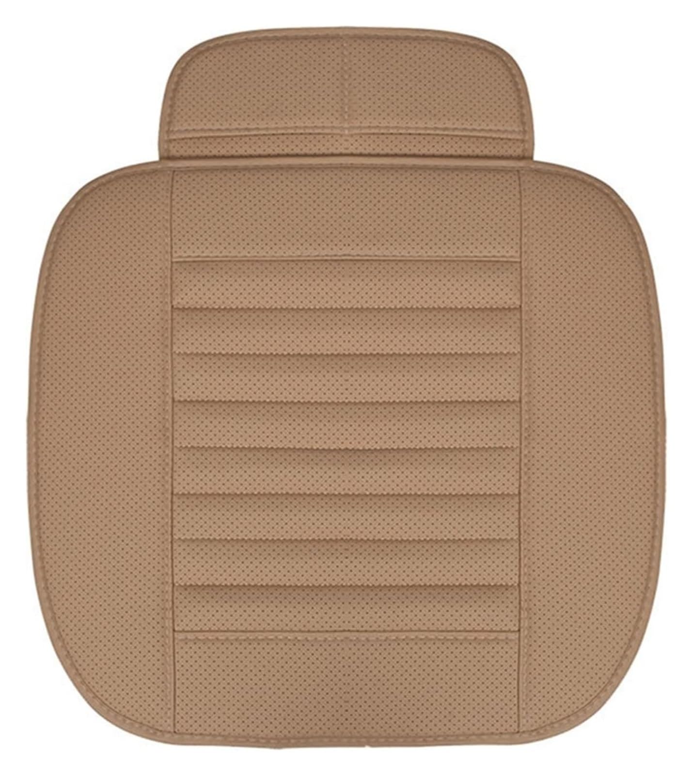 LMHGMUBVR Auto Sitzbezügesets Für Renegade Für Compass Für Grand Cherokee Für Wrangler JK Für Patriot Für Liberty Auto Sitzbezüge Kissen Matte(Beige,1pcs Front) von LMHGMUBVR