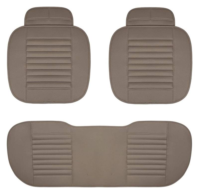 LMHGMUBVR Auto Sitzbezügesets Für Renegade Für Compass Für Grand Cherokee Für Wrangler JK Für Patriot Für Liberty Auto Sitzbezüge Kissen Matte(Gray,3pcs) von LMHGMUBVR