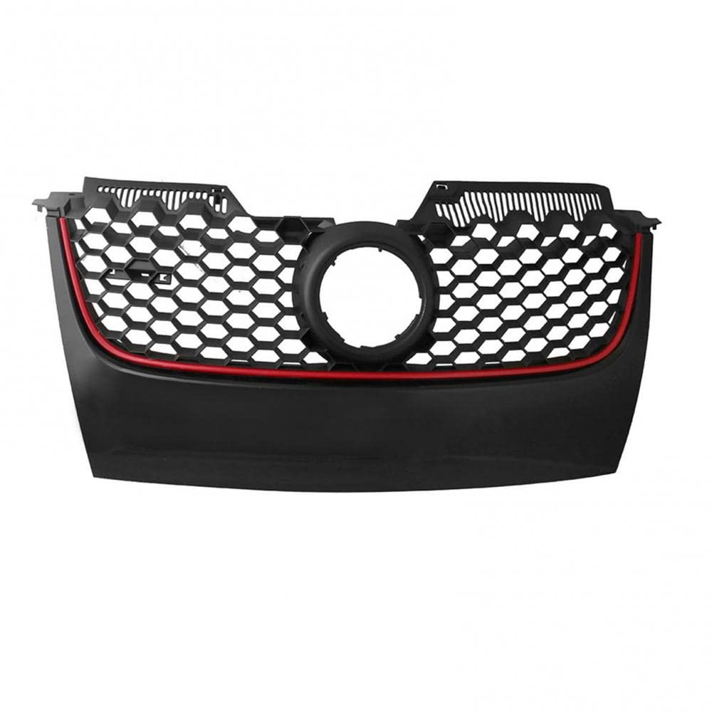 LMHGMUBVR Auto Sitzbezügesets Für V&W Für G&olf 5 Für MK5 V Für GTIed Kühlergrill Auto Fahrzeug Hex Mesh Front Main Center Bumper von LMHGMUBVR