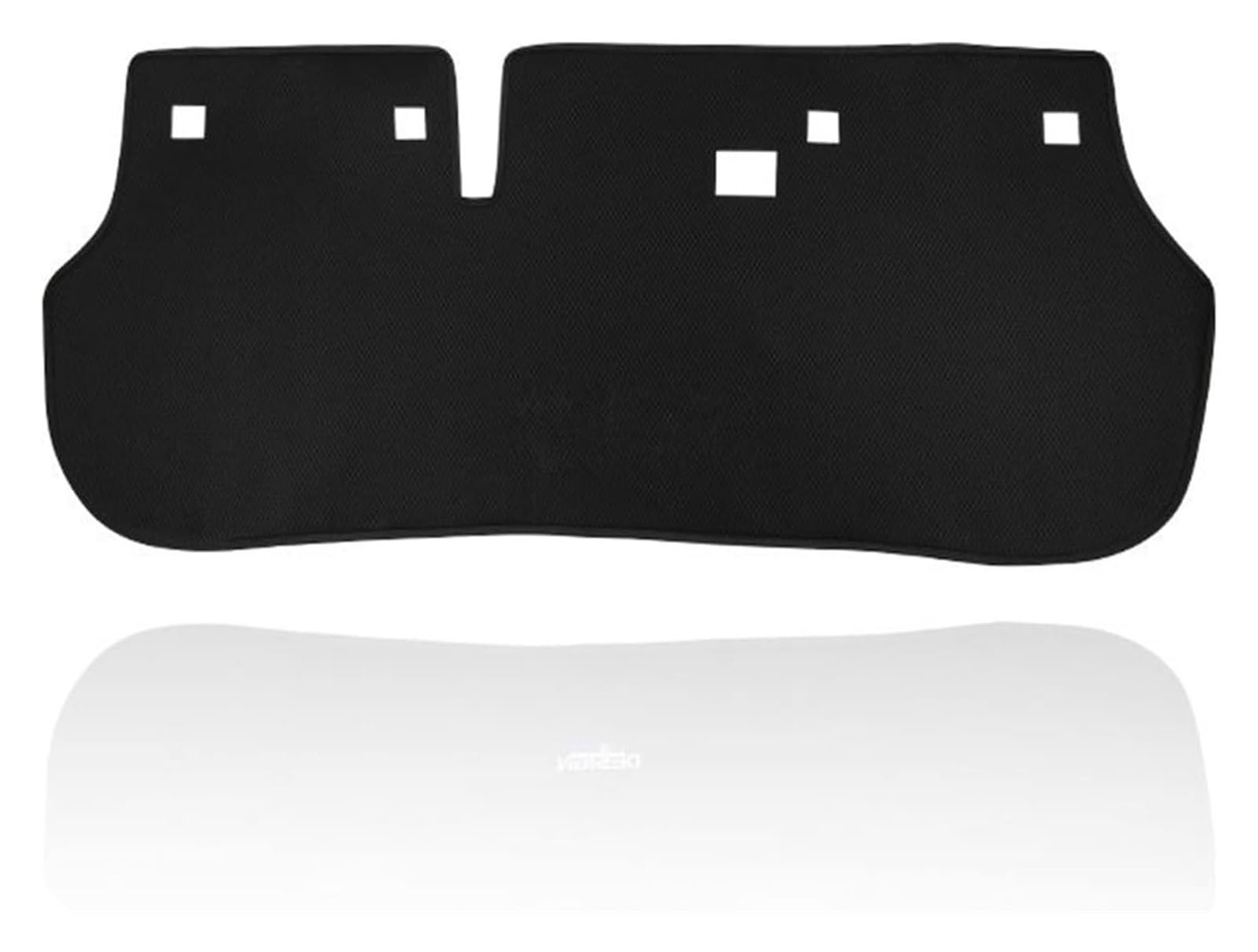 LMHGMUBVR Auto Sitzbezügesets Für Volvo XC60 2017 2018 2019 2020 2021 Vorne Hinten Sitzkissen Auto Sitzkissen Abdeckung Sitz Pad Matte(Rear Seat Black) von LMHGMUBVR