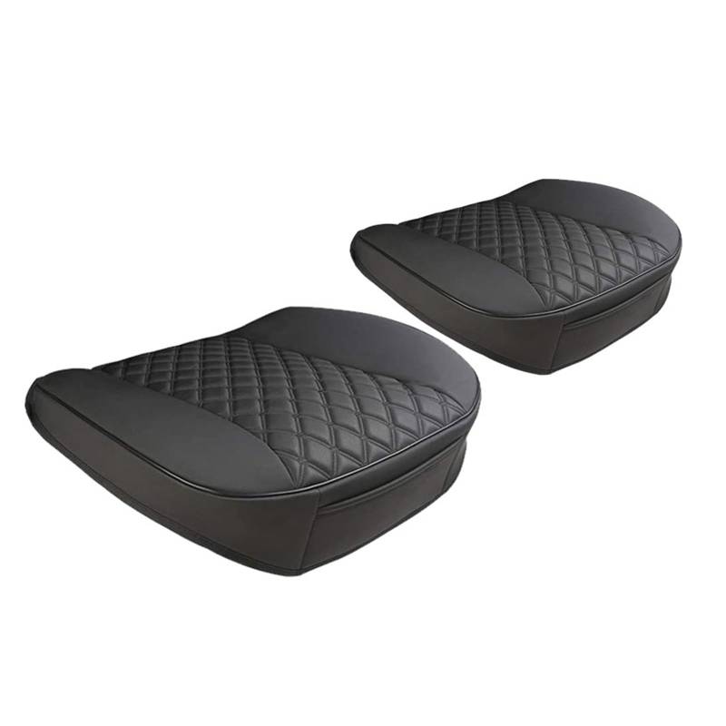 LMHGMUBVR Auto Sitzbezügesets Für die meisten Autos Autositzbezug PU-Leder Auto-Autostuhlbezüge.(Front Seat 2pcs) von LMHGMUBVR