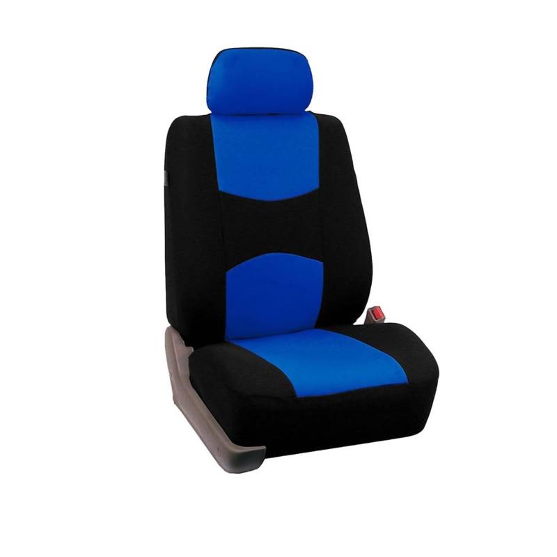 LMHGMUBVR Auto Sitzbezügesets Modische Autositzbezüge, universeller Autositzbezug, Autositzschutzbezüge für Damen.(Blau,1xFront Seat Covers) von LMHGMUBVR