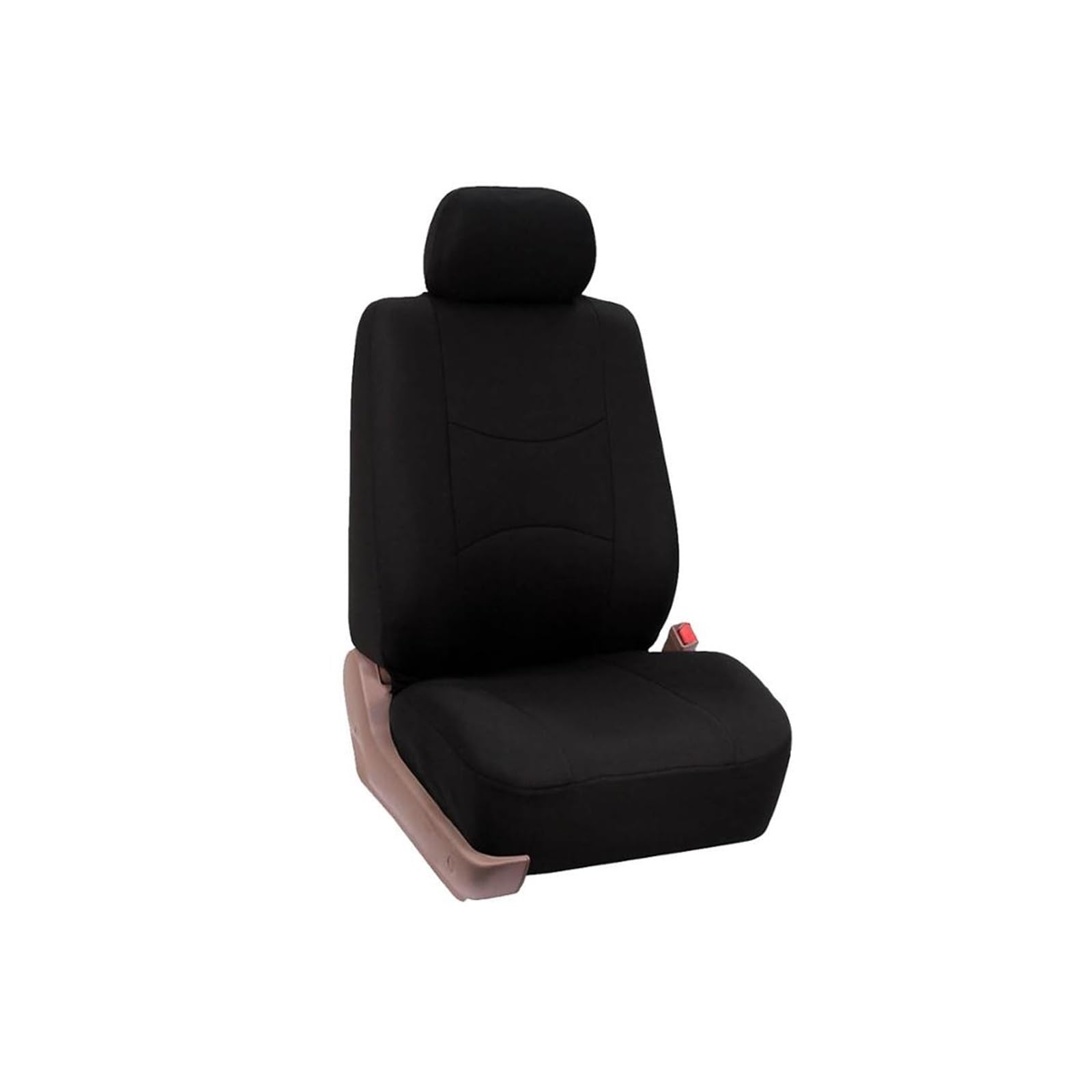 LMHGMUBVR Auto Sitzbezügesets Modische Autositzbezüge, universeller Autositzbezug, Autositzschutzbezüge für Damen.(Schwarz,1xFront Seat Covers) von LMHGMUBVR