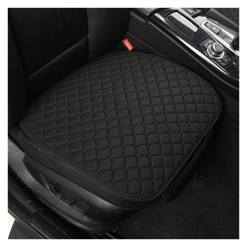 LMHGMUBVR Auto Sitzbezügesets Universal Flachs Auto Sitz Abdeckung Automobil Sitz Rückenlehne Kissen Pad Matte Für Auto Vorne Auto Styling Innen.(Black red,1xrear backrest) von LMHGMUBVR