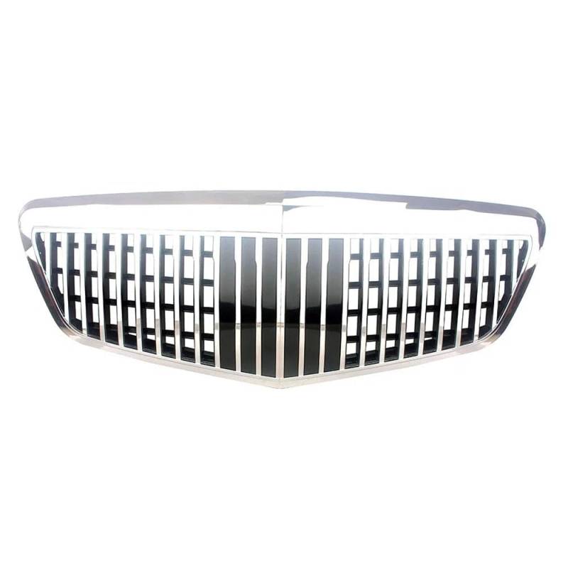 Auto Frontgrill,Lüftungsgitter,Haube Mesh Kühlergrill,Für Mercedes Benz W221 S-Class S320 S350 S450 S500 S63 S65 2009-2013 Mittelgitter Stoßstange Grillersatz,Zubehör für Außenmodifikationen von LMJCH