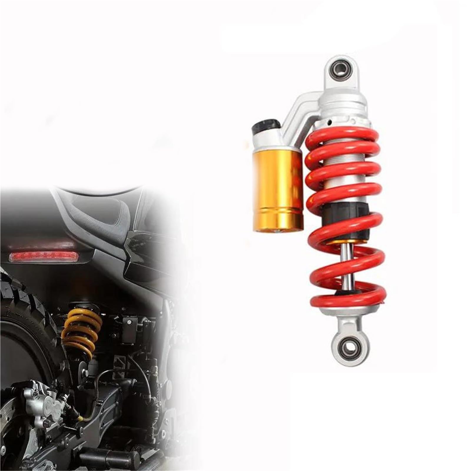 Motorrad Stoßdämpfer 240 Mm 260 Mm Motorrad-Stoßdämpfer Mit Hinterradaufhängung Für H-ONDA MSX125 Grom MSX 125 SF(240mm) von LMNMY