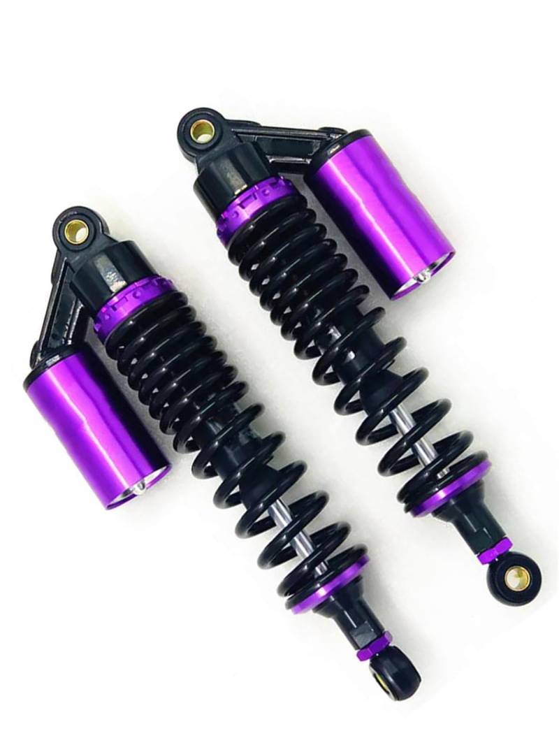 Motorrad Stoßdämpfer 340 Mm Universal-Stoßdämpfer Mit 8 Mm Feder Für BMW R60 R50/5 R60/7 R75/5 Für H-ONDA(Purple) von LMNMY