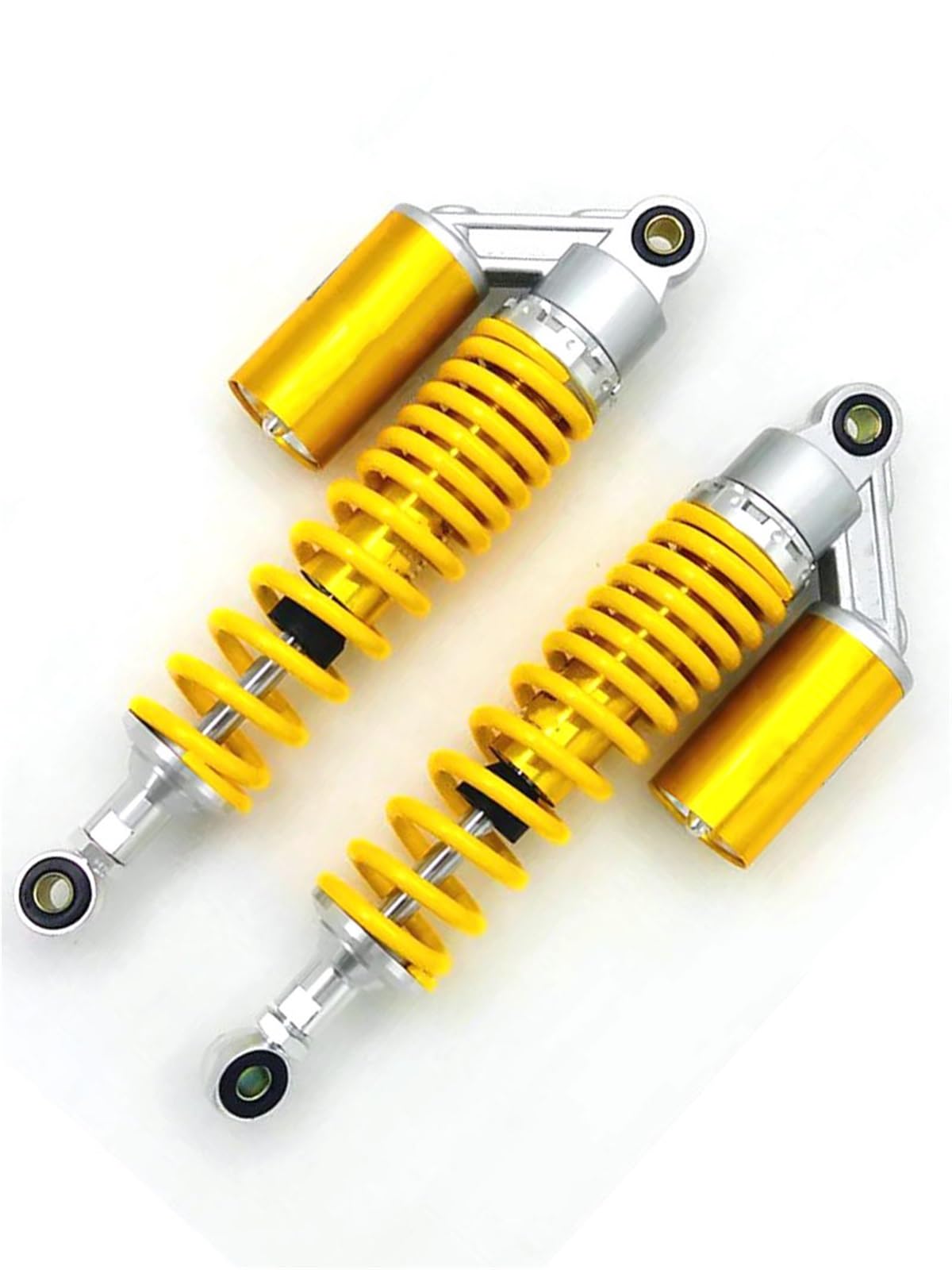 Motorrad Stoßdämpfer 8-mm-Feder, 340 Mm, Motorrad-Stoßdämpfer Hinten, Aufhängung Für Kawasaki KZ1100(Yellow) von LMNMY