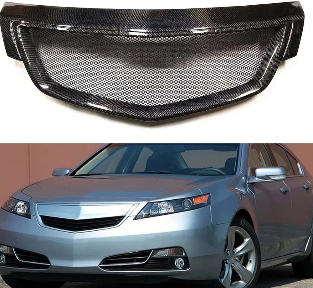 Auto Front Kühlergrill für Acura TL Sedan 4 Door 2012-2014, Frontgrill Frontstoßstangengitter Auto zubehör von LMYFCL66