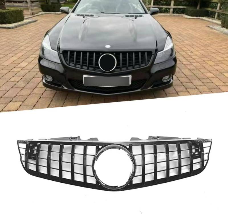 Auto Front Kühlergrill für Mercedes-Benz SL-Class R230 2010-2012 GT, Frontgrill Frontstoßstangengitter Auto zubehör von LMYFCL66