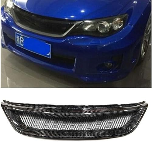 Auto Front Kühlergrill für Subaru Impreza WRX STI 2011-2014, Frontgrill Frontstoßstangengitter Auto zubehör,B/Fiberglass von LMYFCL66