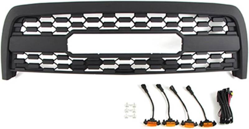 Auto Front Kühlergrill für Toyota Tundra 2003-2006, Frontgrill Frontstoßstangengitter Auto zubehör,B von LMYFCL66