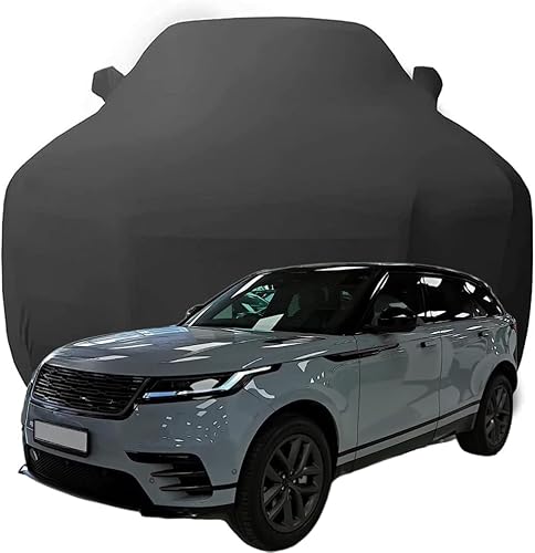 Autoabdeckung für Range Rover Velar 2024 2025, Premium Autoabdeckung Formanpassende, atmungsaktive Autoschutzdecke,Black von LMYFCL66