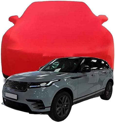 Autoabdeckung für Range Rover Velar 2024 2025, Premium Autoabdeckung Formanpassende, atmungsaktive Autoschutzdecke,Red von LMYFCL66