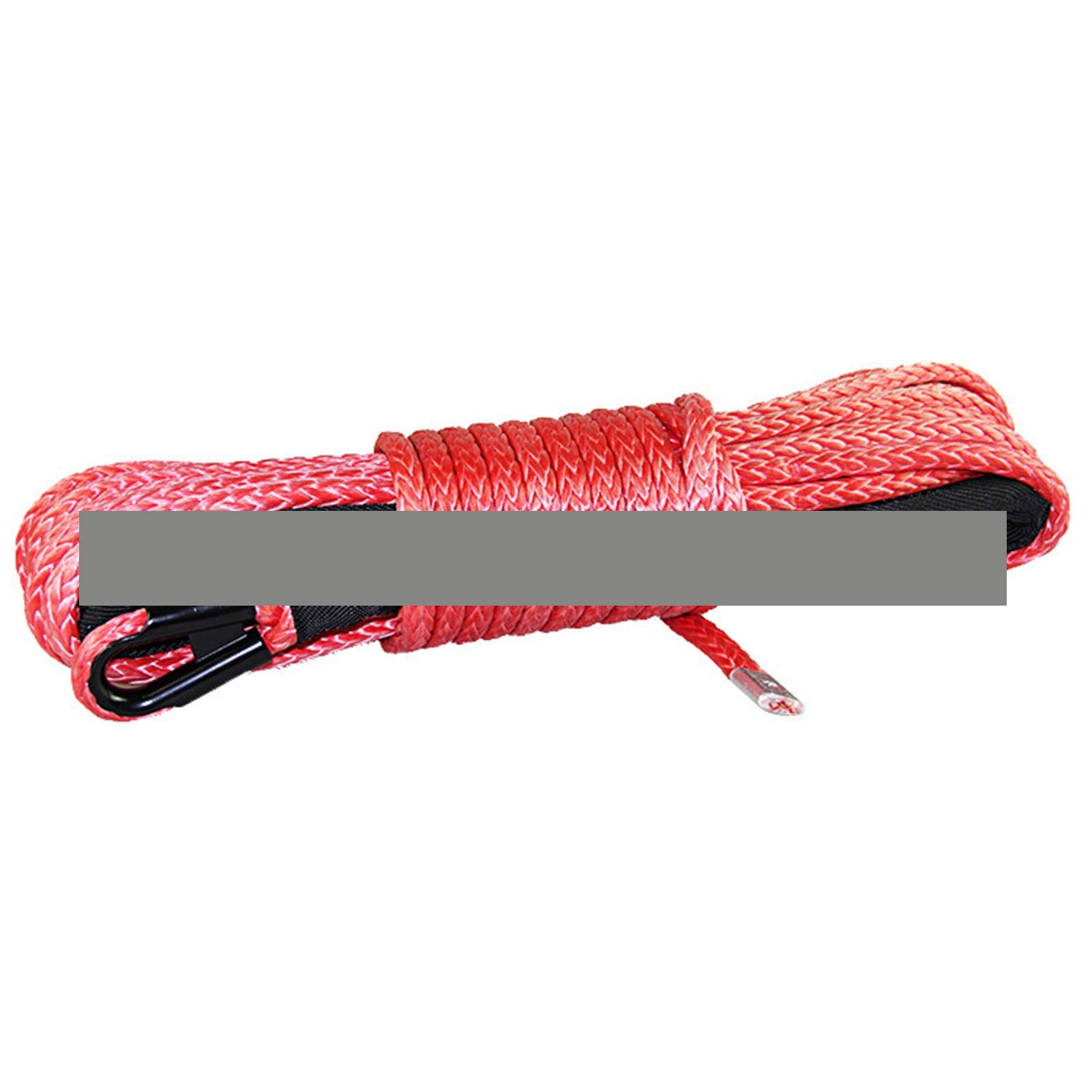 9.5mm * 26m Off-Road Winch Seil Uhmwpe Traktionsseil Polymer Anhänger Seil(Rood) von LNHHG