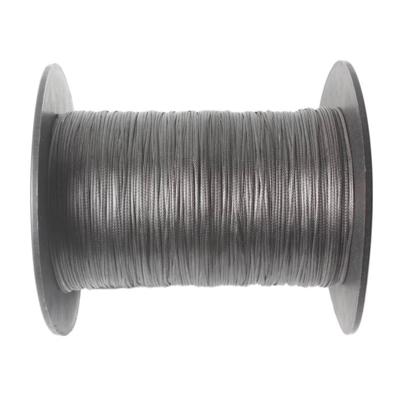 Synthetisches Windenseil-Set Synthetisches Windenleinen-Kabelseil, 33 kg, 0,6 mm, 1000 m, 16 Webarten, Faserwindenschleppkabel for ATV, UTV(4) von LNHHG