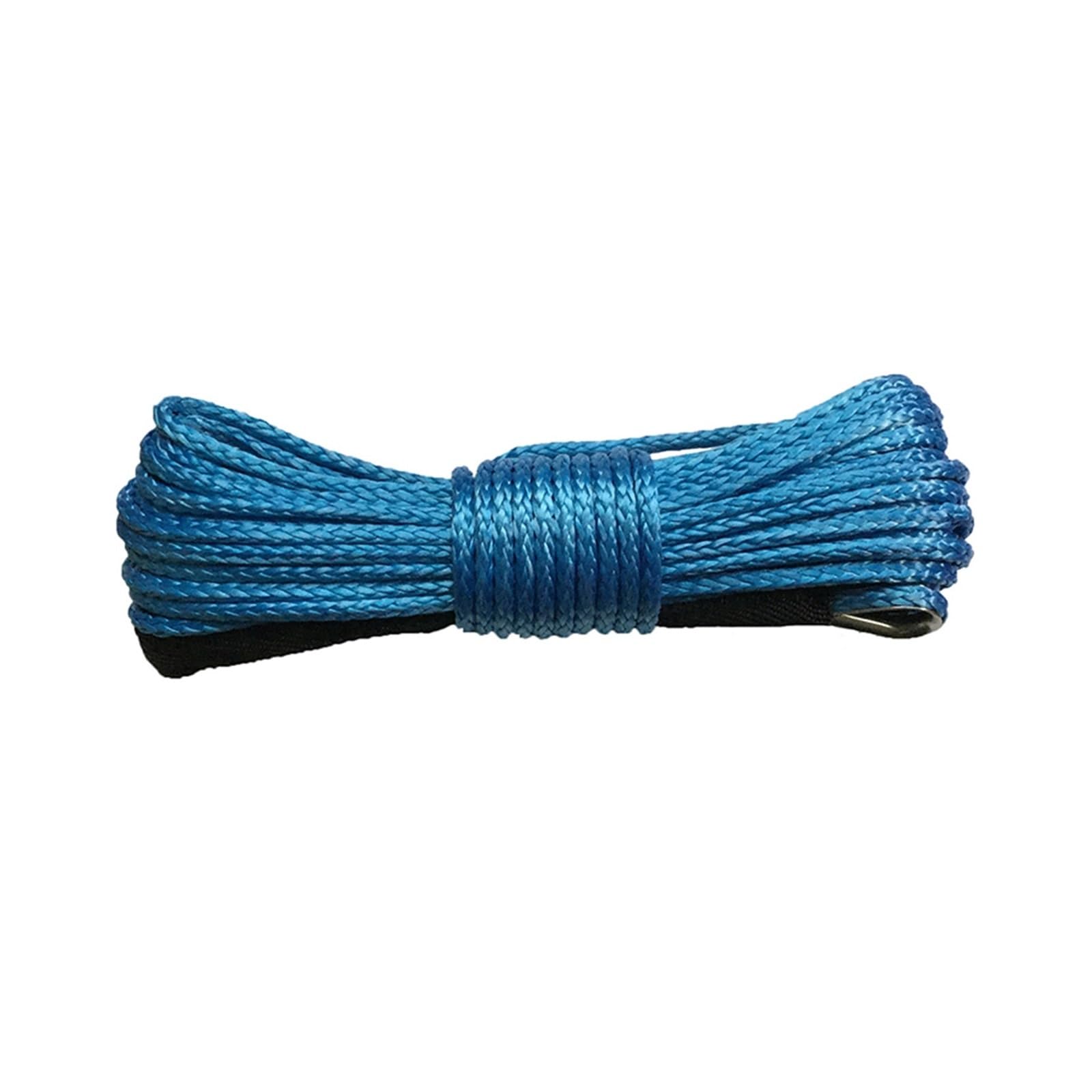 Synthetisches Windenseil-Set Synthetisches Windenseil, Seil, 6 mm x 15 m, Synthetisches Zugwindenseil, UHMWPE, 12-strängiges Bergungskabel(Blue) von LNHHG