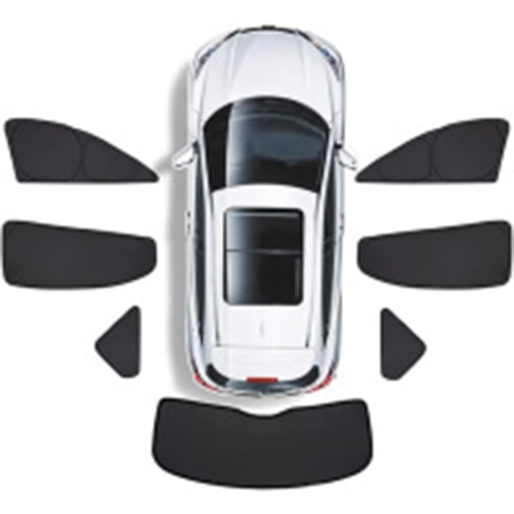 Auto Sonnenschutz Seitenscheiben, für BMW X4 F26 2014-2018 Front Heck Staubschutz Uv-Schutz Privatsphäre Side Window Sunshades, Car Zubehör,H von LNHZX