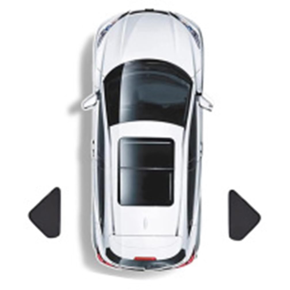 Auto Sonnenschutz Seitenscheiben, für Ford Focus Hatchback 2014-2018 Front Heck Staubschutz Uv-Schutz Privatsphäre Side Window Sunshades, Car Zubehör,D von LNHZX