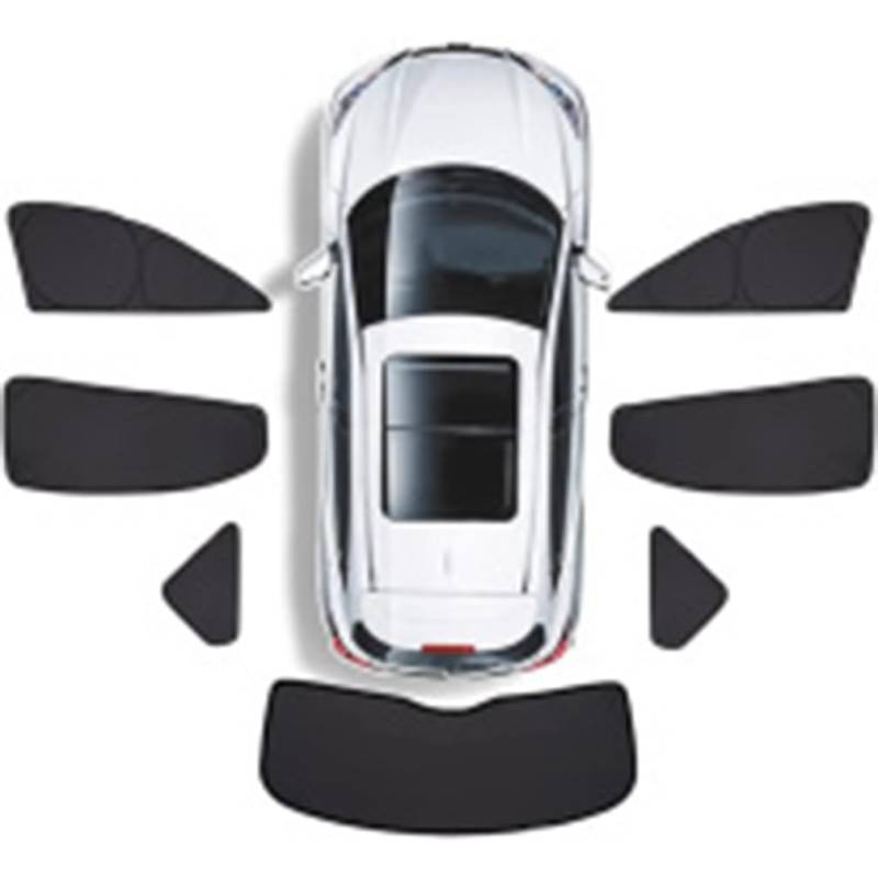 Auto Sonnenschutz Seitenscheiben, für Volkswagen Golf 4 Front Heck Staubschutz Uv-Schutz Privatsphäre Side Window Sunshades, Car Zubehör,H von LNHZX