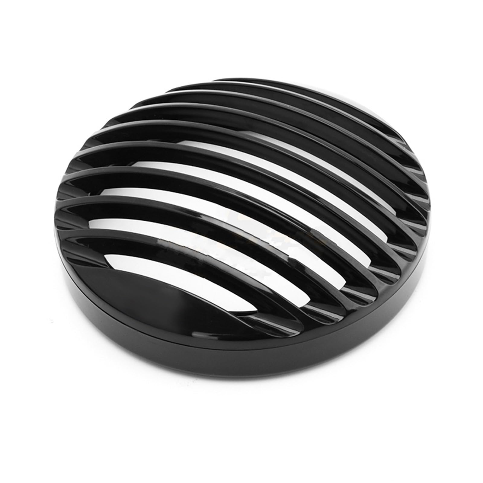 Motorrad Scheinwerferschutz Grill Protecto Motorradzubehör 5 3/4 "7" Runde Schwarze ABS-Scheinwerfergrillabdeckung Für Harley Für Sportster XL 883/1200 2004-Custom XL Scheinwerfer Maske von LNMLRBXEXZ