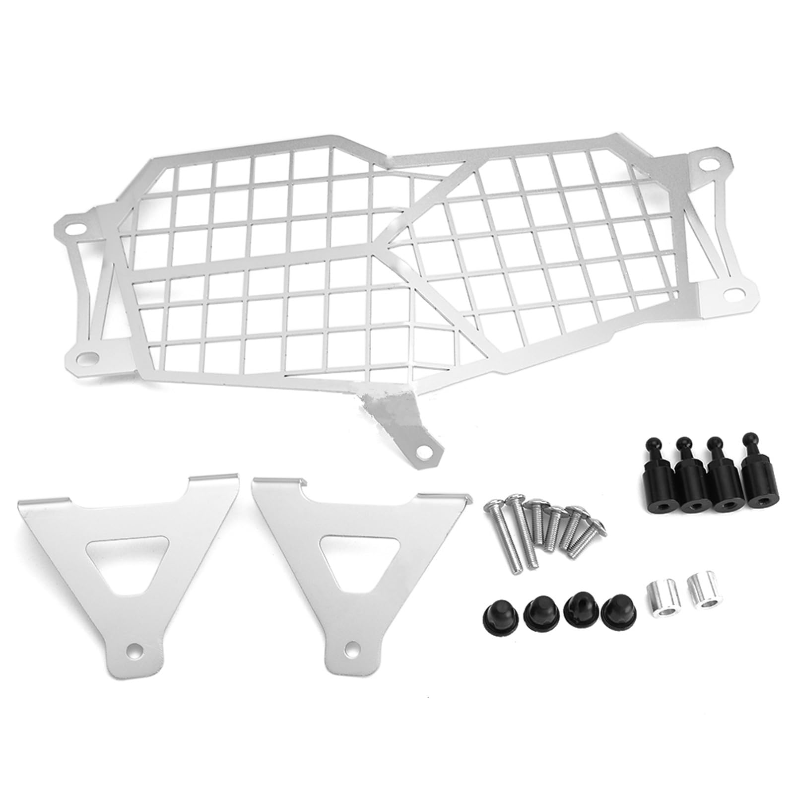 Motorrad Scheinwerferschutz Grill Protecto Scheinwerferschutzabdeckung Grillschutz Für F750GS Für F850GS Für F 750 850 F750/850 GS 750GS 850GS 2018-2019 Maskenschutzschutz Scheinwerfer Maske(Silver) von LNMLRBXEXZ