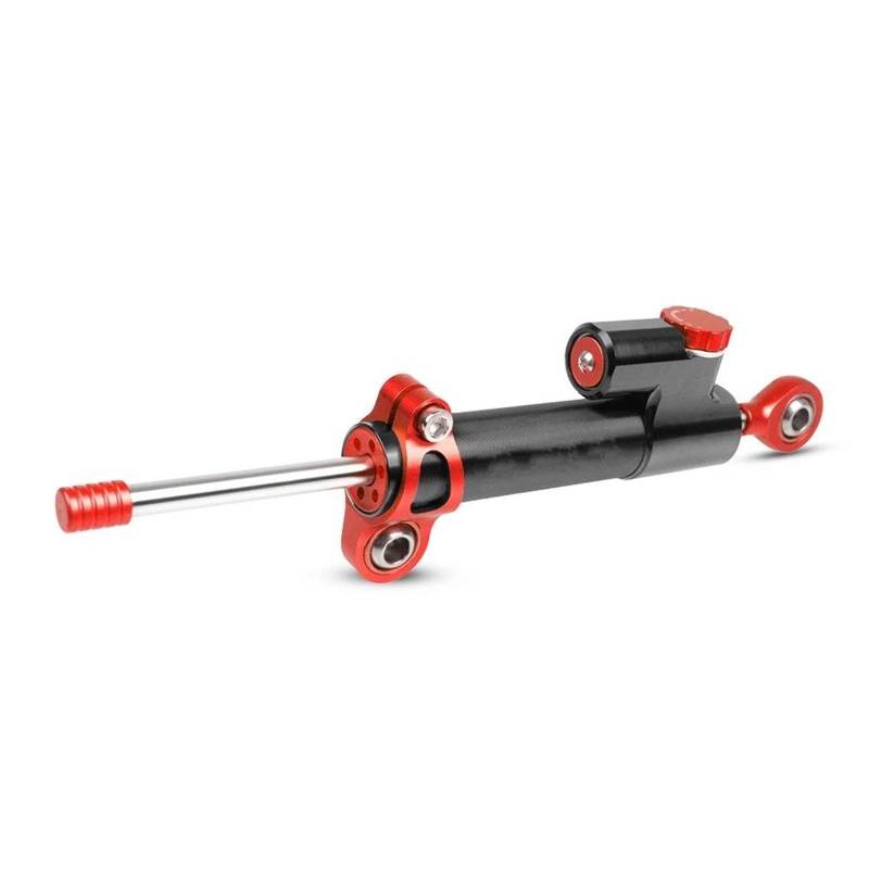 Motorradhalterung Einstellbarer Aluminium Motorrad Dämpfer Lenkung Stabilisieren Sicherheit Control Für WR 125 X 2012-2016 Stoßdämpfer CNC-Montagesatz(Red-Black) von LNMLRBXEXZ