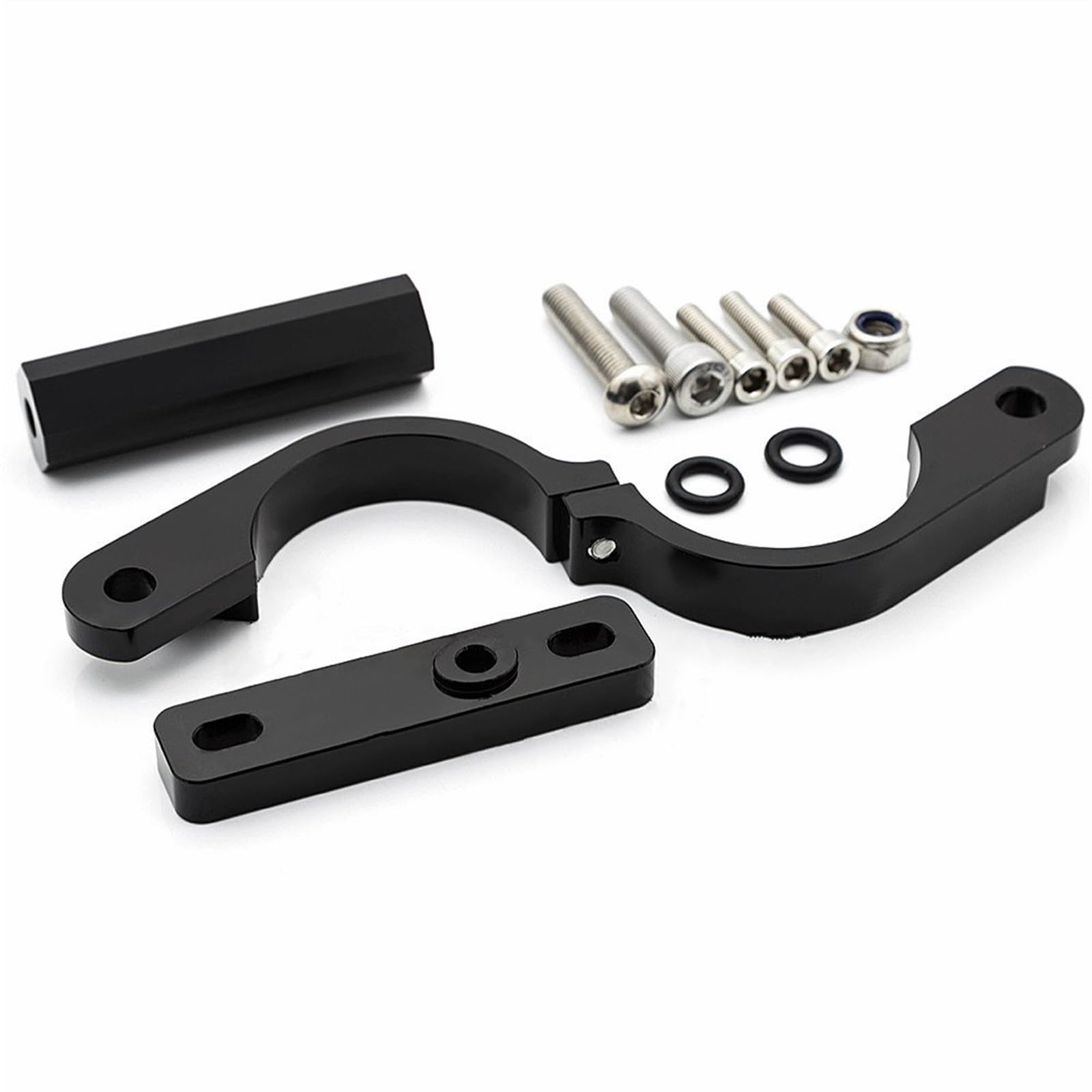 Motorradhalterung Einstellbarer CNC Motorrad Dämpfer Lenkung Stabilisieren Dämpfer Halterung Montage Halter Kit Motorrad Zubehör Für CF 650 GT Stoßdämpfer CNC-Montagesatz von LNMLRBXEXZ