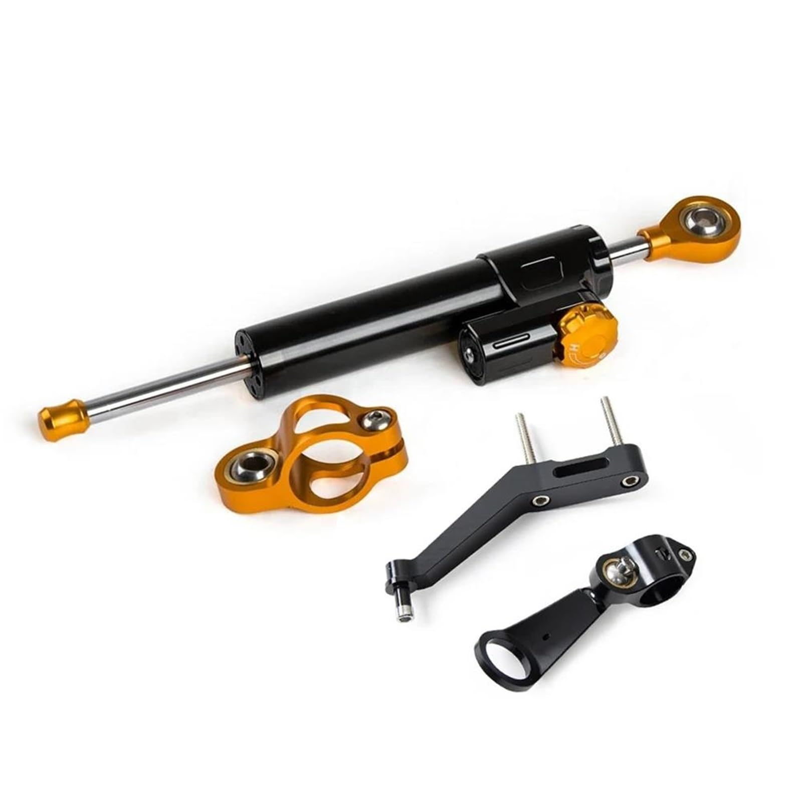 Motorradhalterung Einstellbarer Für CBR954RR 2002-2003 Motorrad Lenkung Stabilisieren Dämpfer Halterung Montage Halterung Kit CNC Aluminium Stoßdämpfer CNC-Montagesatz(Set 2) von LNMLRBXEXZ