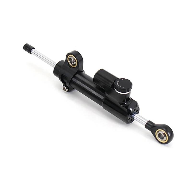 Motorradhalterung Einstellbarer Für Kawasaki Für Roller Universal CNC Motorrad Lenkung Dämpfer Einstellbare Stabilisator Linear Umgekehrt Sichere Kontrolle Stoßdämpfer CNC-Montagesatz(Black) von LNMLRBXEXZ