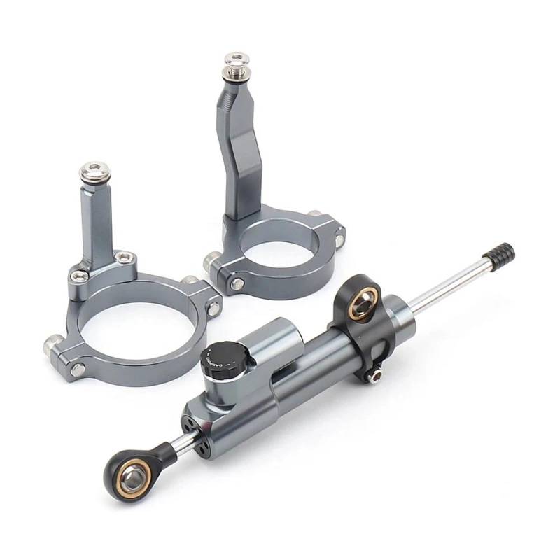 Motorradhalterung Einstellbarer Für Kawasaki Für ZX-4RR ZX4R 2023 Motorrad Zubehör Stabilisator Montage Halterung Lenkung Dämpfer Stoßdämpfer CNC-Montagesatz(Set - 20) von LNMLRBXEXZ