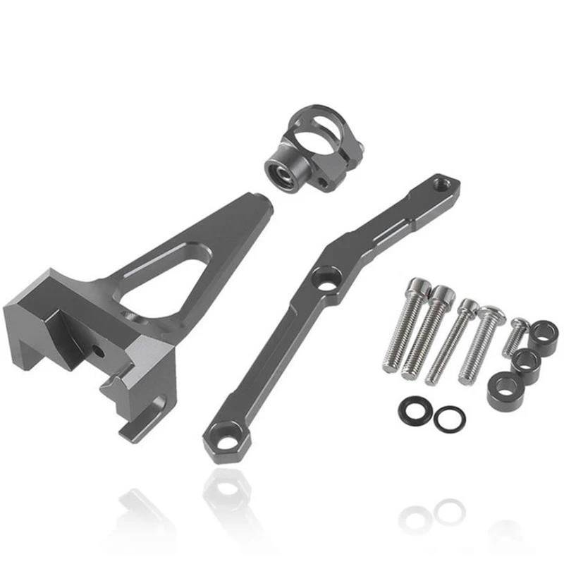 Motorradhalterung Einstellbarer Für MT09 MT FZ 09 2013-2017 Motorrad CNC Lenkung Dämpfer Halterung Stabilisator Kit Stoßdämpfer CNC-Montagesatz von LNMLRBXEXZ