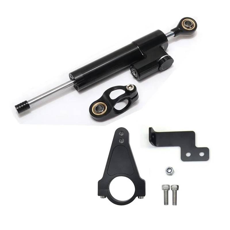 Motorradhalterung Einstellbarer Für MT09 MT FZ 09 FZ09 FZ-09 2013-2020 Lenkung Stabilisieren Dämpfer Halterung Montieren Motorrad Stoßdämpfer CNC-Montagesatz(Steering Damper D) von LNMLRBXEXZ