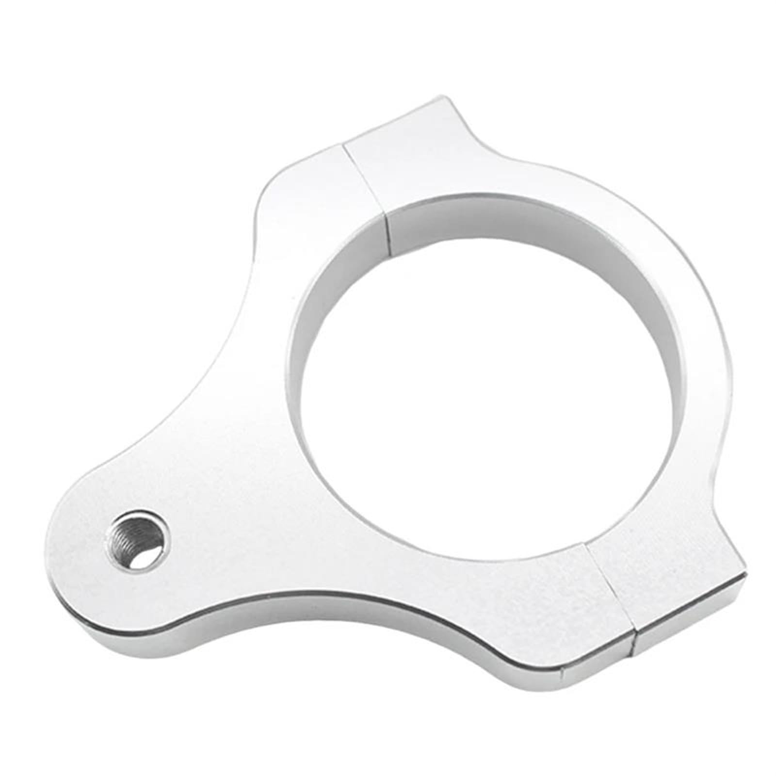 Motorradhalterung Einstellbarer Für SUZKU Für Kawasaki Für Aprilia Lenkung Dämpfer Stabilisator Clamp Montage Adapter Halterung Stoßdämpfer CNC-Montagesatz(Silver 38MM) von LNMLRBXEXZ