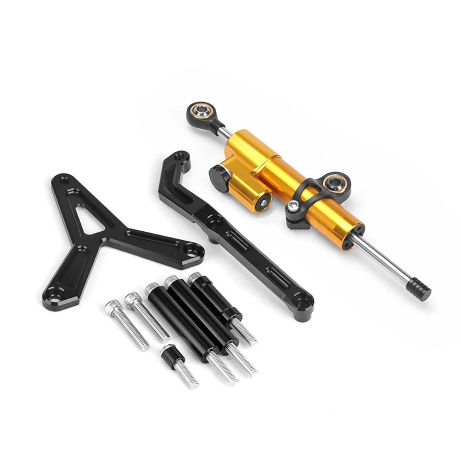 Motorradhalterung Einstellbarer Für Tracer 9 Für TRACER9 Für Tracer 9 Für Tracer9 GT 2021 2022 2023 Motorrad Lenkung Dämpfer Stabilisator Und Halterung Mount Kit Stoßdämpfer CNC-Montagesatz(Type-C) von LNMLRBXEXZ