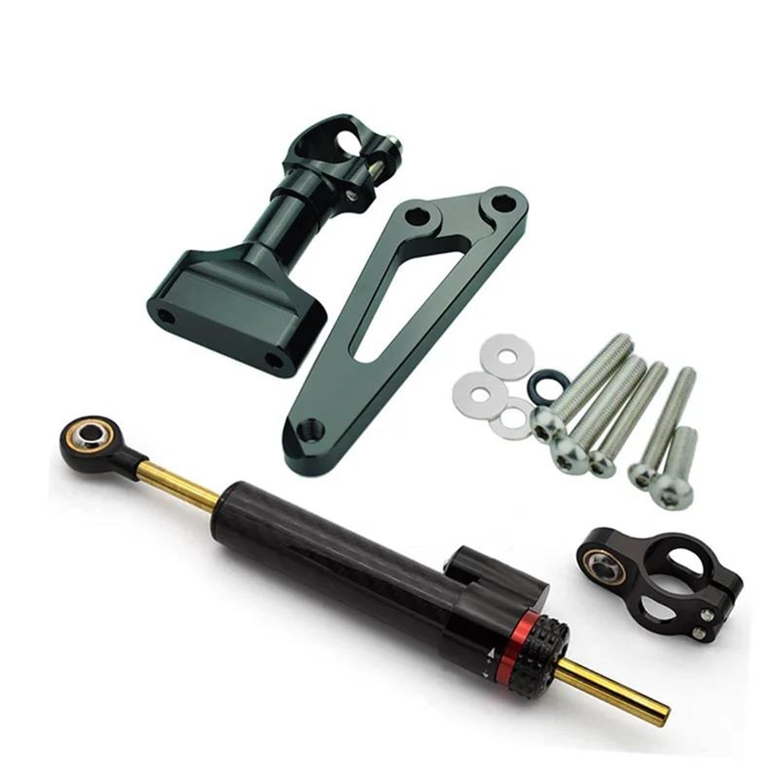 Motorradhalterung Einstellbarer Motorrad Lenkung Stabilisator Dämpfer Halterung Unterstützung Montage Kit Für CB600F Für Hornet CB 600 F 2007-2016 Stoßdämpfer CNC-Montagesatz(Damper n Bracket A) von LNMLRBXEXZ