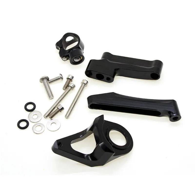 Motorradhalterung Einstellbarer Motorrad Lenkung Stabilisator Dämpfer Montage Halterung Kit Für Suzuki Für GSX1300R 1998-2019 Stoßdämpfer CNC-Montagesatz(Damper n Bracket A) von LNMLRBXEXZ