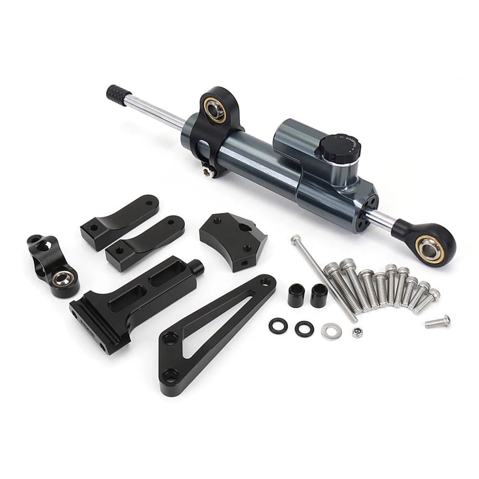 Motorradhalterung einstellbarer Für CB1300 Cb 1300 2003-2011 2020 2009 2008 Motorrad Lenkung Stabilisieren Dämpfer Halterung Mount Kit Für CB 1300 Dämpfer Halterung Stoßdämpfer CNC-Montagesatz(Type E) von LNMLRBXEXZ