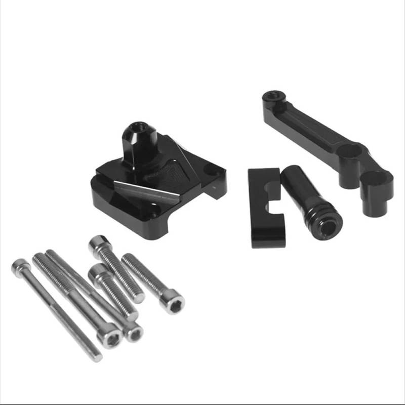 Motorradhalterung einstellbarer Für KAWASAKI Für NINJA250R Für EX250 Für EX 250 2008 2009 2010 2011 2012 Motorrad Lenkung Stabilisieren Dämpfer Halterung Montieren CNC Motorrad Stoßdämpfer CNC-Montage von LNMLRBXEXZ